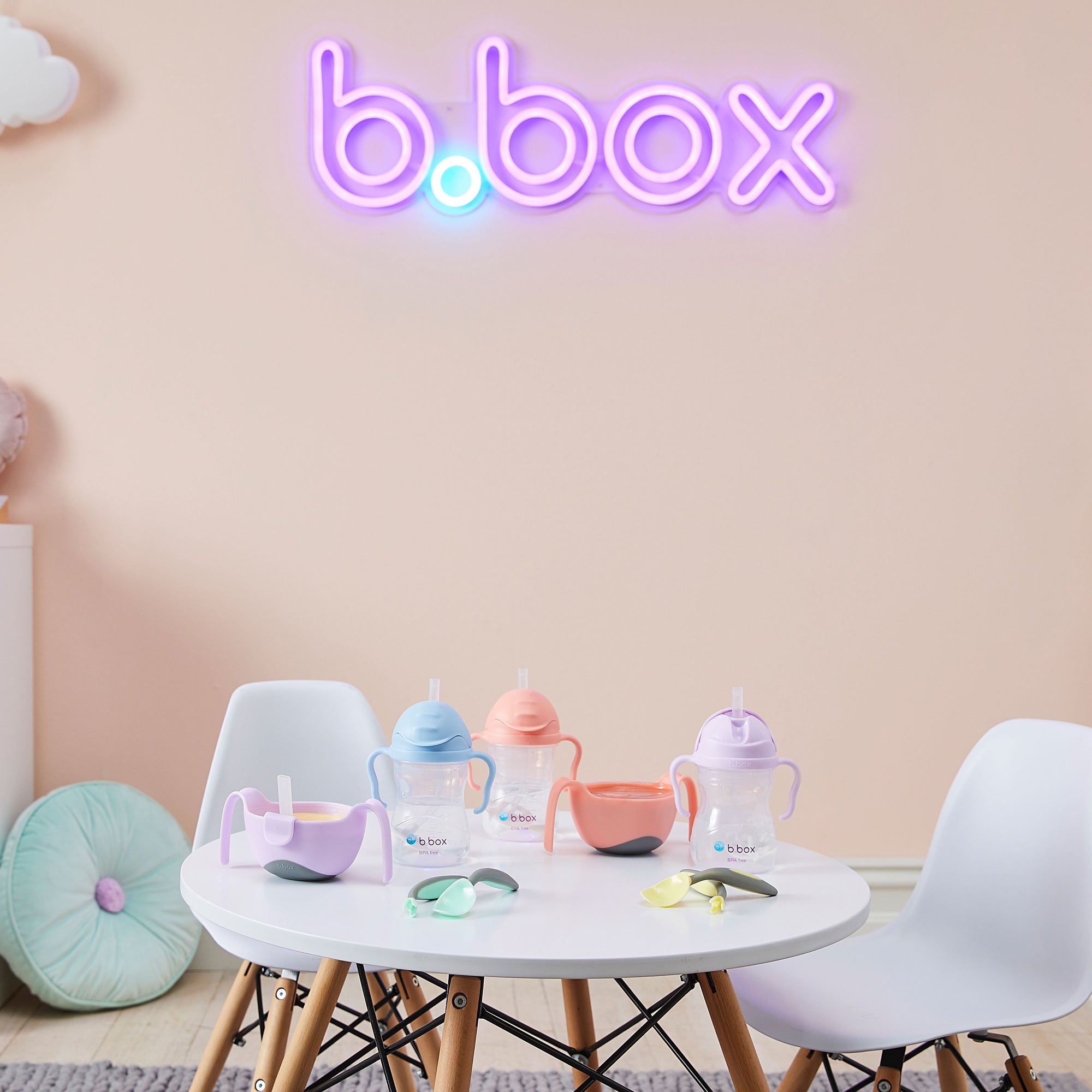 b.box 餵食餐具套装 - Gelato Purple - Boysenberry