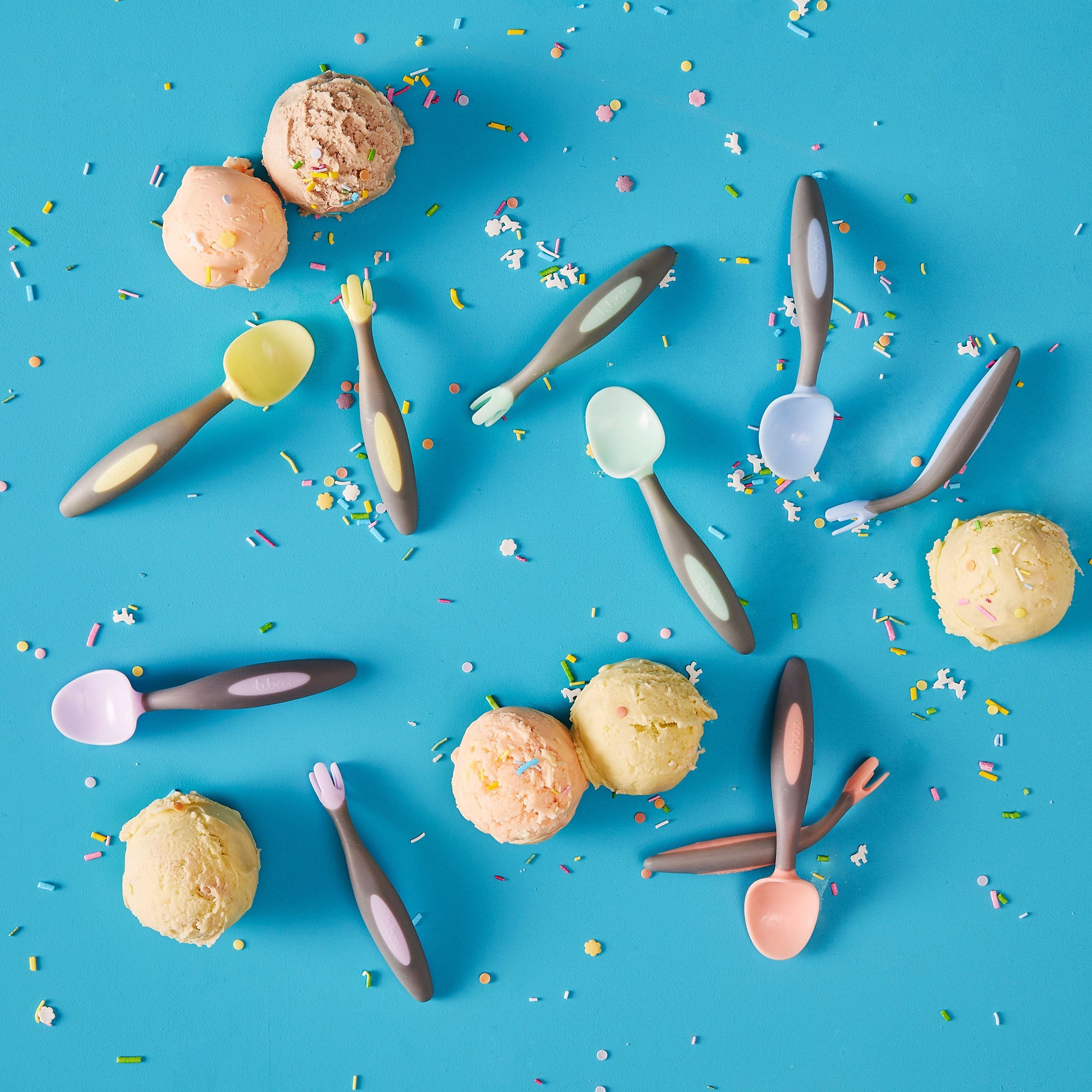 b.box Cutlery Set - Gelato Green - Pistachio